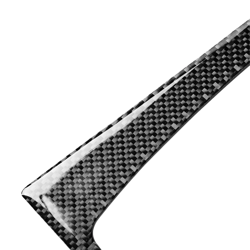 

2Pcs Carbon Fiber Gear Shift Panel Cover Trim Set for Mercedes-Benz C Class W204 2007-2013