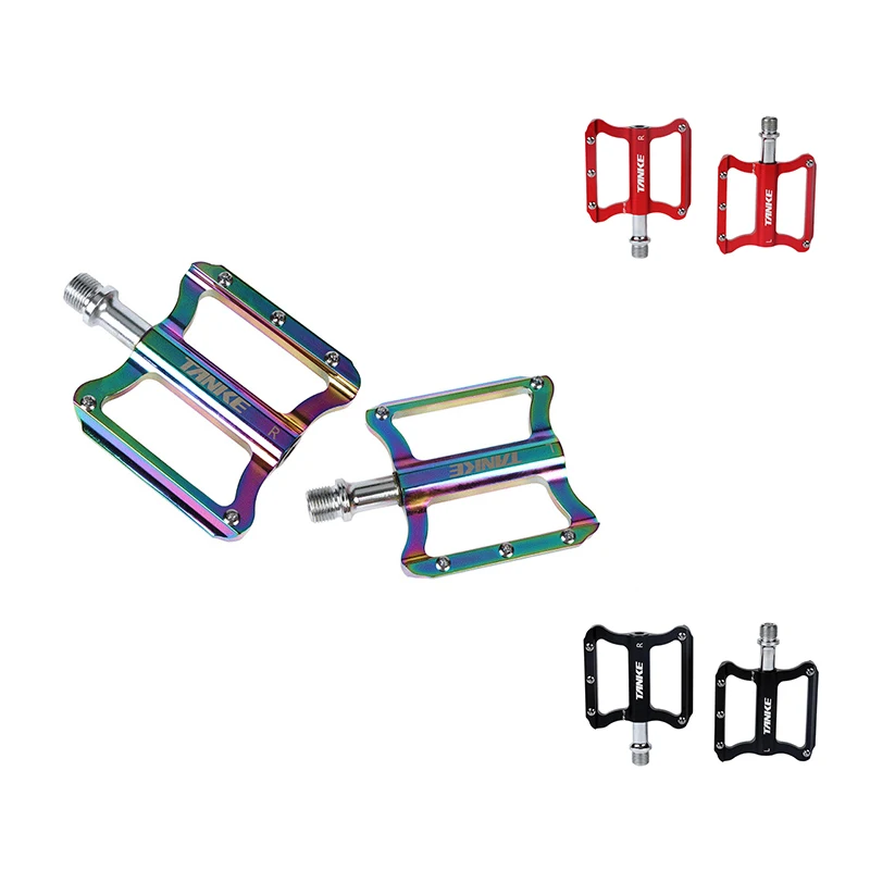 

TANKE Bicycle Pedals TP-10 Ultralight Aluminum Alloy Colorful Anti-Skid Sealed Bearing MTB Bike Accessories