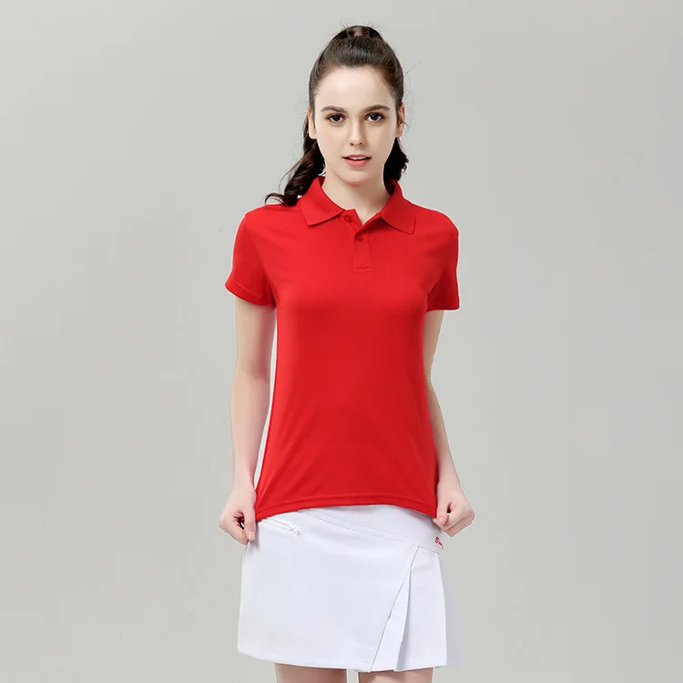 Женская футболка для гольфа с коротким рукавом Спортивная быстросохнущая тонкая