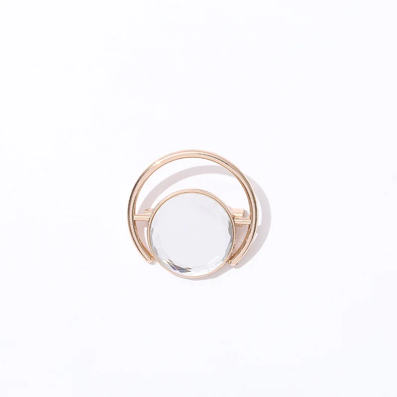 

UXN603 High grade smooth diamond brooch