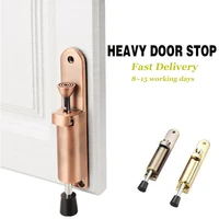 mintiml kickdown door stops zinc alloy foot operated lever door stops adjustable kickdown bronze door holder door stop