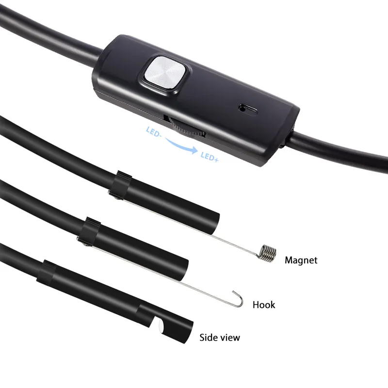 2 м 1 5 мм 7 эндоскопа для телефона Android USB мини Камера Водонепроницаемый 6
