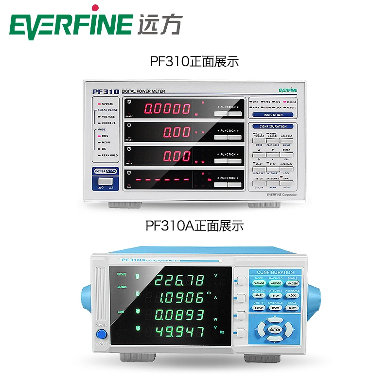 Быстрая доставка однофазный цифровой тестер параметров переменного тока EVERFINE