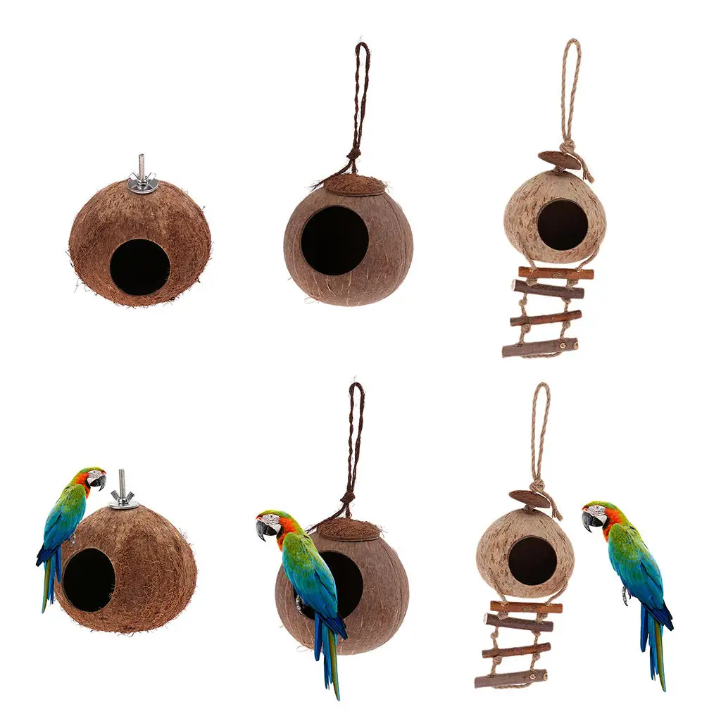 

Bird Parrot Parakeet Budgie Cockatiel Nest Hammock Swing Toy