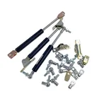 18*8 стержень 130 мм ход 350 мм отверстие Центральное расстояние газовая пружина 50-Н5 кг-50 кг петли для шкафа с газовой пружиной подъемник