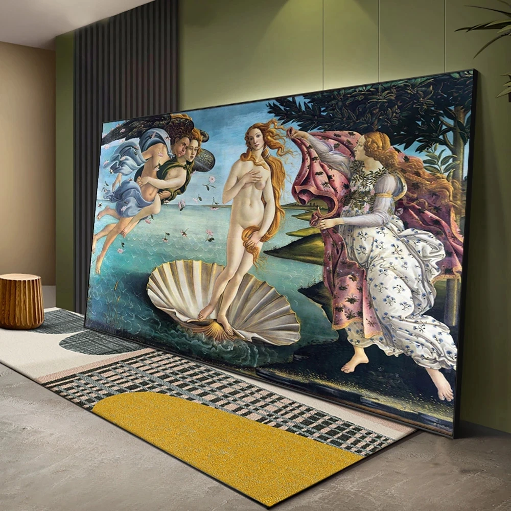 

Classical and famous Venus was born in the Art Renaissance painting on canvas Botticelli copy art print classical mural Cuadros