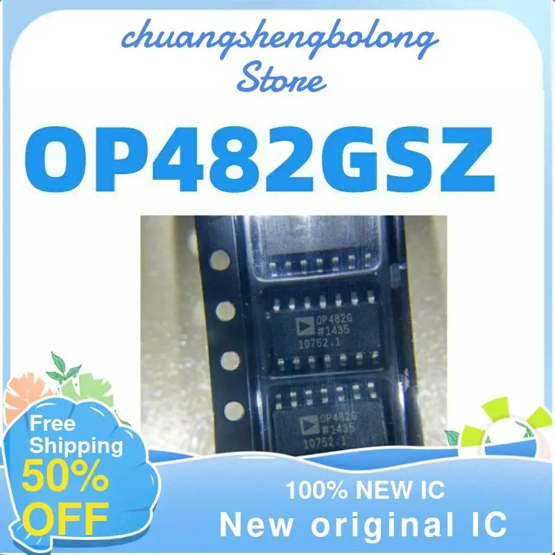 

10-200PCS OP482GSZ OP482GS OP482 OP482G SOP-14 New original IC