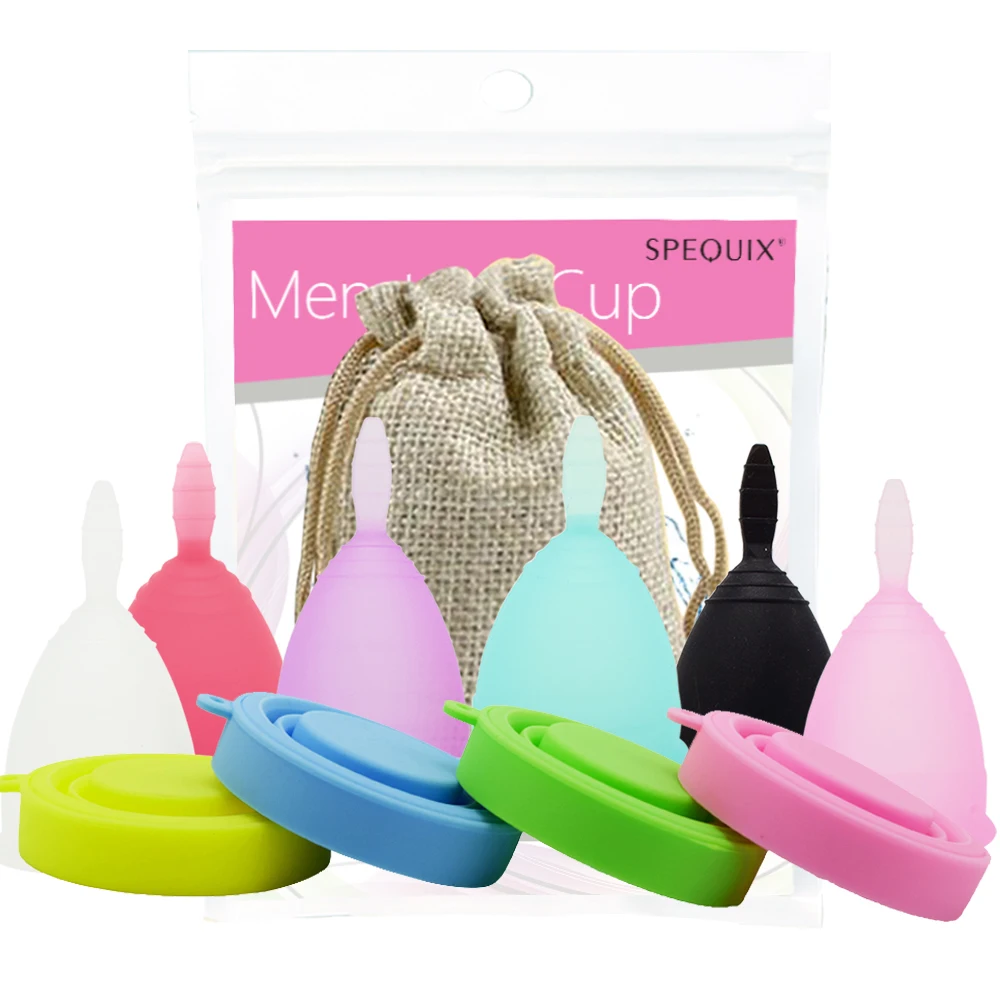 Медицинская силиконовая менструальная чаша женские гигиенические чаши и