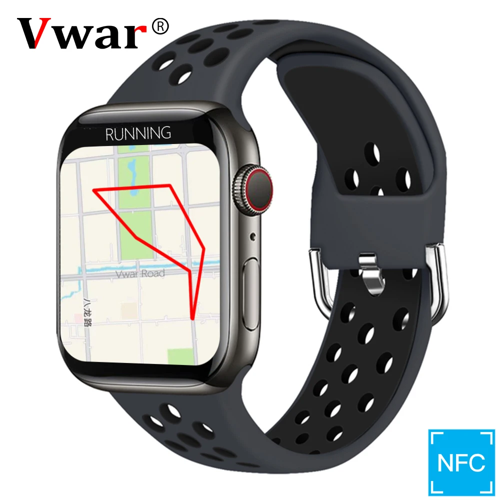 2022 NFC смарт-часы серии 7 для мужчин GPS траектория Bluetooth Вызов Беспроводная зарядка