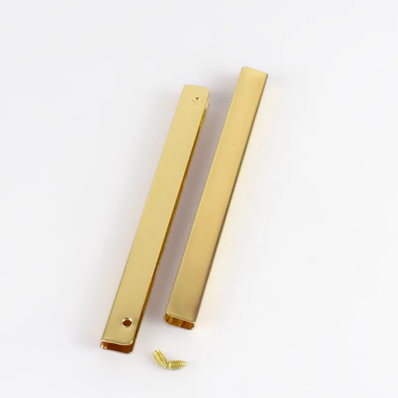 lightgold 5 шт., 10 см, угловые винты для сумки, защитные металлические пряжки для сумки, сумочки, декоративные уголки, аксессуары для рукоделия из кожи - Цвет: lightgold