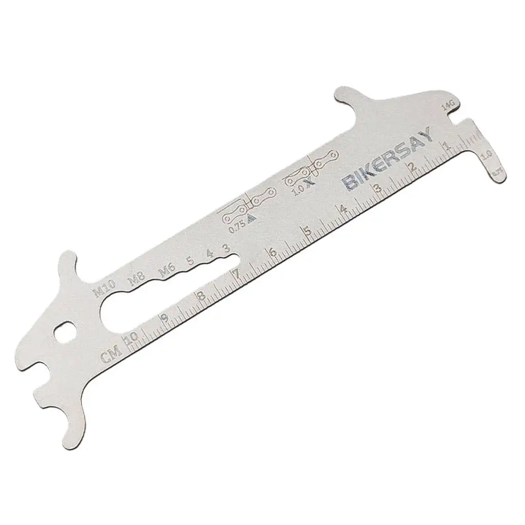 

Портативный индикатор износа цепи велосипеда индикатор износа инструмент для ремонта совместимый со всеми цепями инструмент для велосипе...