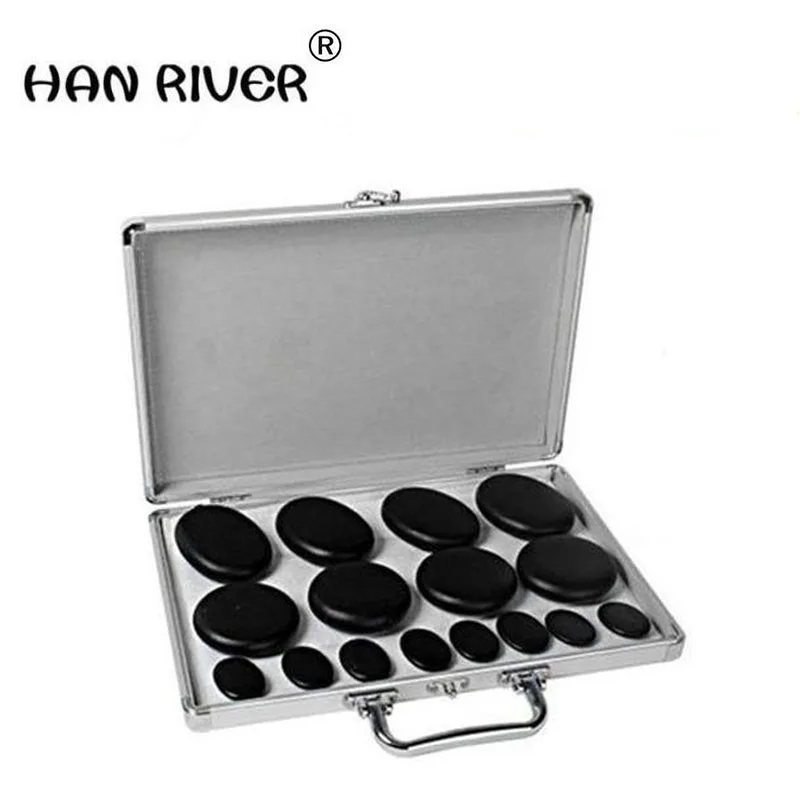 16 штук камня для массажа с тонким маслом автоматическое сохранение температуры