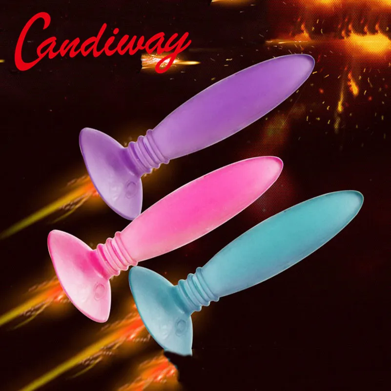 Candiway Soft Silicone Waterproof Mini Bullet Shape Anal Plug Clitoris Stimulator Massage Adult Sex Toys For Women Men 1PC | Красота и