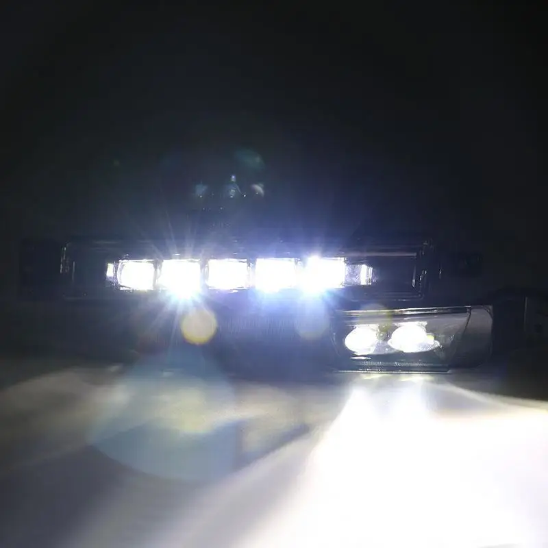 Drl Automovil Cob дневные ходовые авто лампы Автомобильные светодиодные фары передние противотуманные задние Автомобильные фары в сборе 17 для Honda Avancier