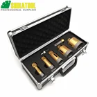 SHDIATOOL 7 штpk Dia 2027355568 мм Вакуумные пайки Алмазные Сверла M14 сверлильные коронки мраморная керамическая пила коронка коронки по керамогранит алмазные коронки плитка