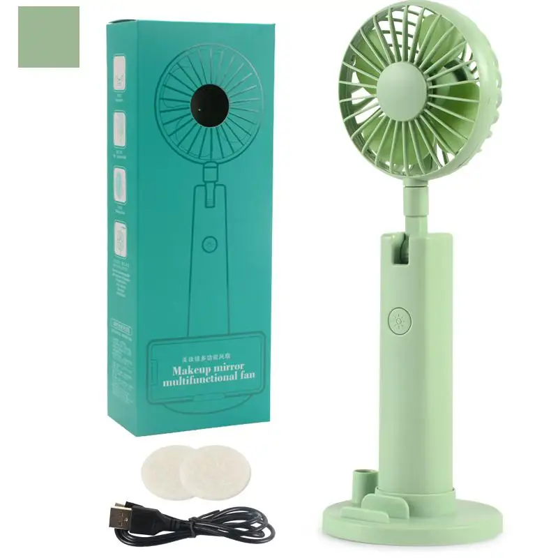 

Mini USB Fan Portable Handheld Cooler Ventiladors Small Rechargeable Folding Air Cooling Fan Personal Home Outdoor