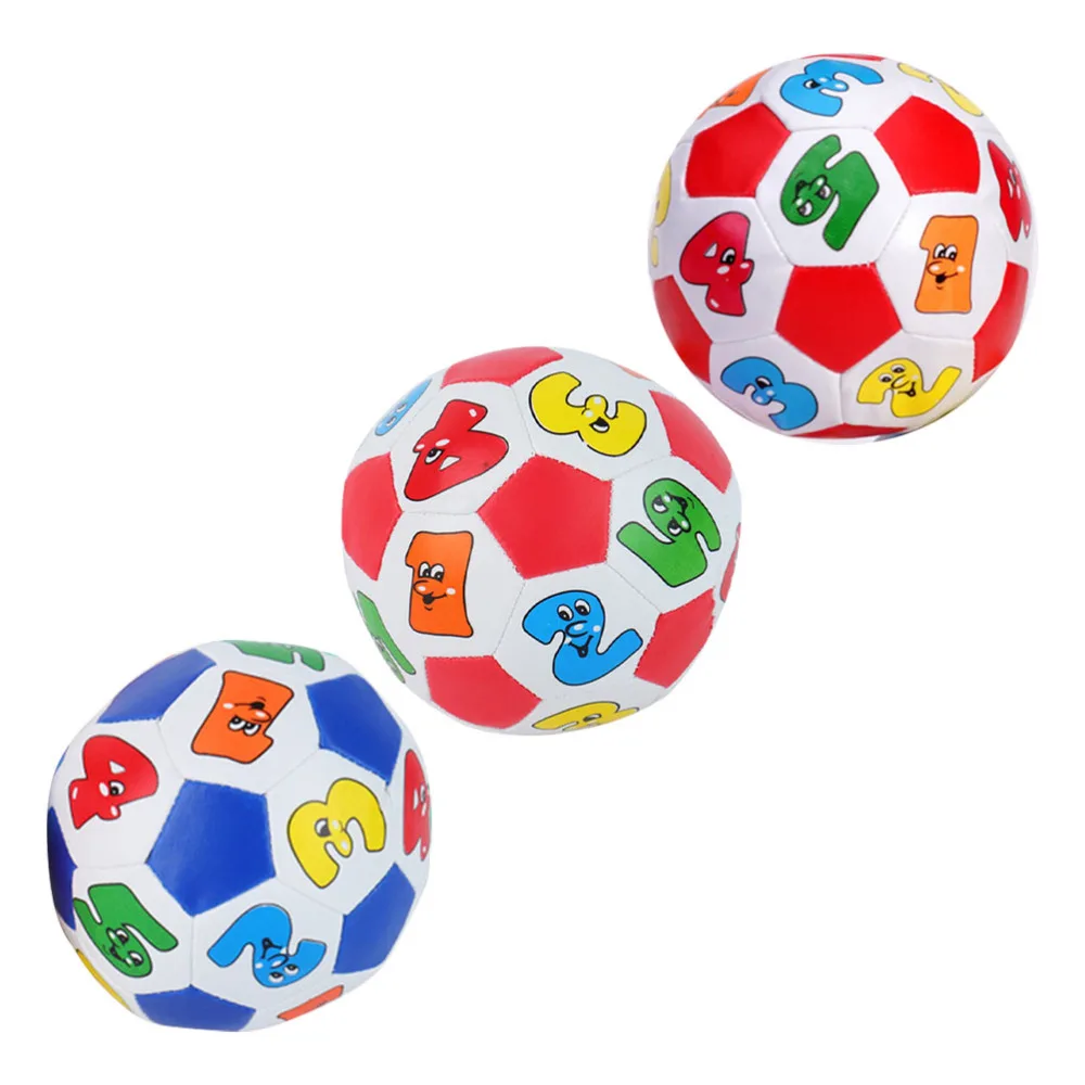 

3pcs Creative Toys Adorable PU Soccer Balls Practical Sports Balls