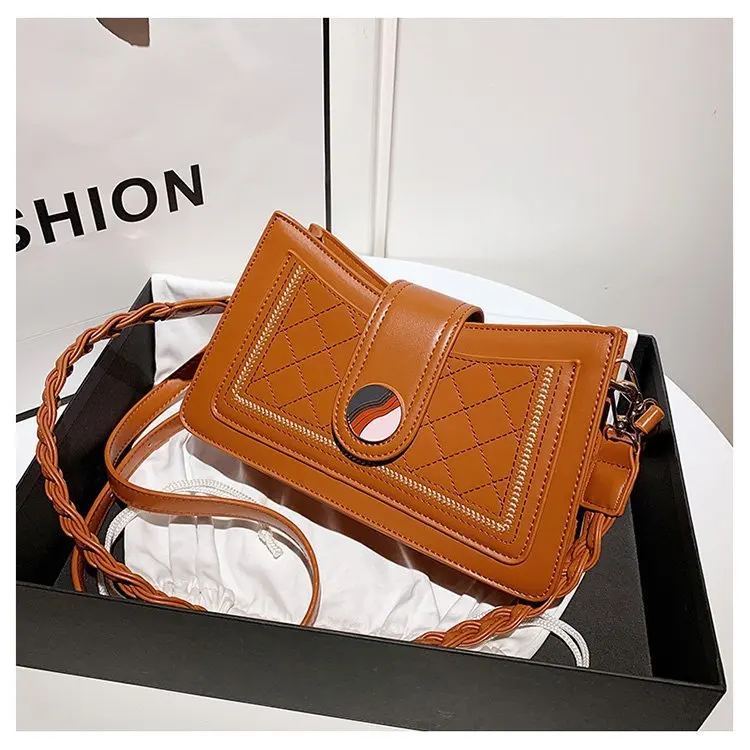 

Летняя новая сумка для подмышек, женская сумка в машину, маленькая сумка в Корейском стиле, плетеная Наплечная Сумка через плечо в стиле рет...