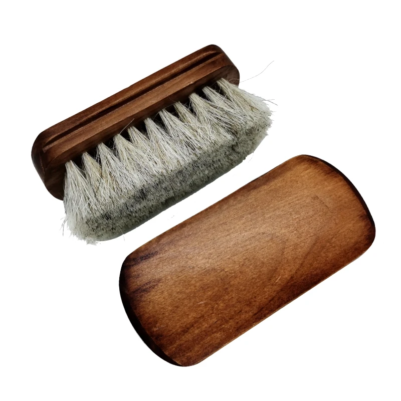 1 шт. щётка для обуви из конского волоса|Щетки обуви| |