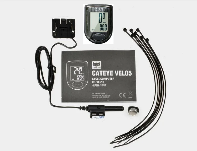 CATEYE VELO5 VELO7 велосипедный компьютер держатель дорожный/MTB руль велосипеда pk Garmin/Bryton 310 330