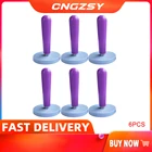 CNGZSY6 шт. виниловых автомобильных магнитных держателей, оттенок окон, декоративная пленка из углеродного волокна, автомобильная наклейка, обмотка, фиксатор, аксессуары