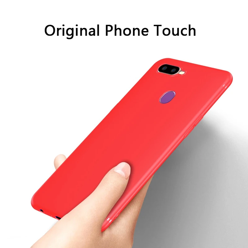 Чехол UPaitou для OPPO F9 Pro F1S F1 F3 Plus F5 молодежный чехол мягкий силиконовый матовый