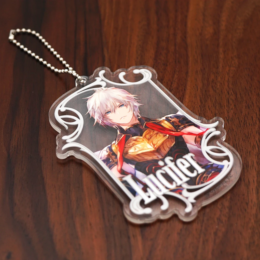 Granblue фантазия брелок с рисунком из игры аниме Ayer Belial Elmott Lucifer Cain Sandalphon Nezahualpilli Eustace