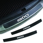 Для DATSUN on-DO mi-DO Ондо MI делаем кросс-заднего бампера нагрузки Edge протектор наклейки протектор Углеродные волоконные наклейки стайлинга автомобилей