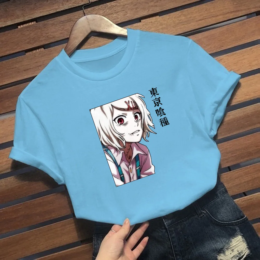 

Anime Tokyo Ghoul Fashion Casual Short Sleeve Round Neck Woman T-shirt