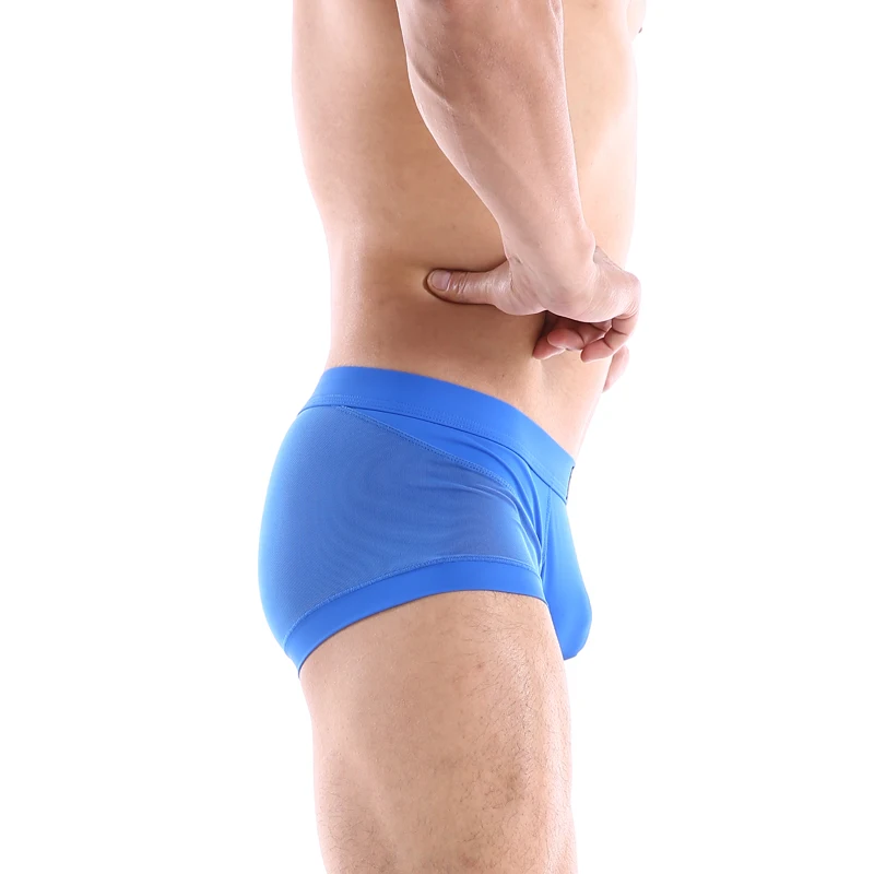 Мужские боксеры нижнее белье мужские дышащие быстросохнущие нейлоновые шорты