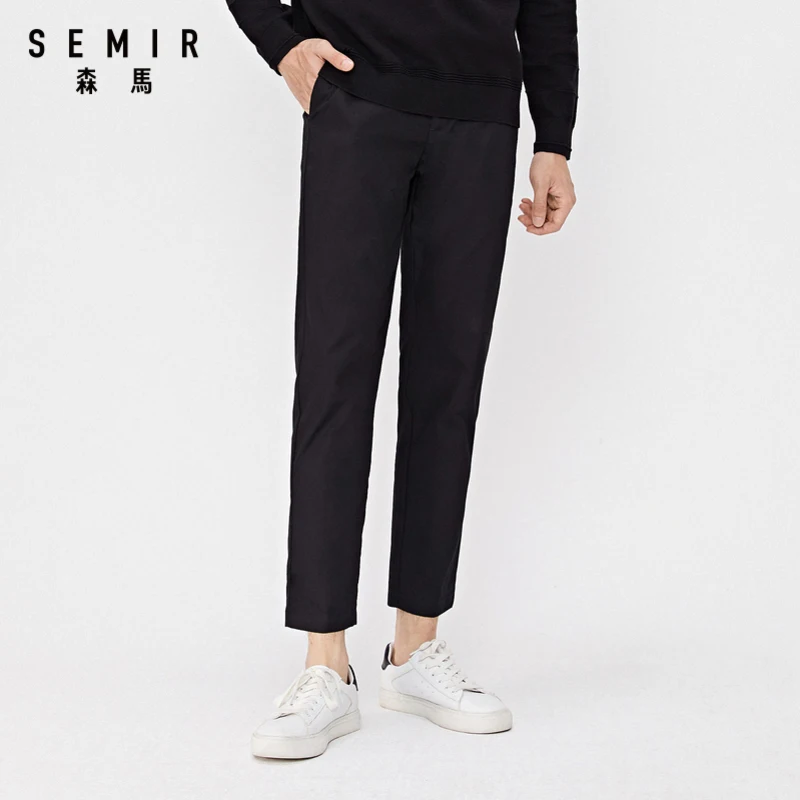 

SEMIR Casual pants men 2020 summer new Korean trendy pencil pants casual simple ninth points pants ins fashion for man