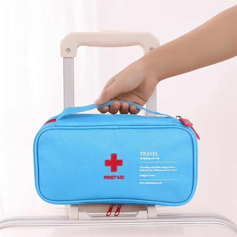 Портативная аптечка первой помощи для лекарств медицинская сумка кемпинга