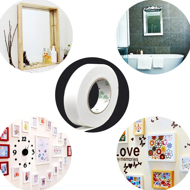 Белая двухсторонняя поролоновая лента для плакат Настенные картины ремесленные