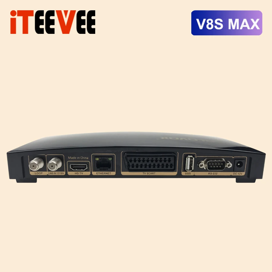 Оригинальный спутниковый ресивер solovox V8S max 10 шт. цифровой бесплатная доставка PVR