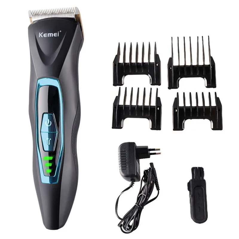Профессиональная Водонепроницаемая машинка для стрижки волос от Kemei портативная