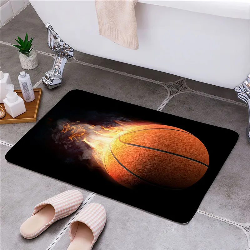 Баскетбольный коврик для входной двери напольный нескользящий ног домашний