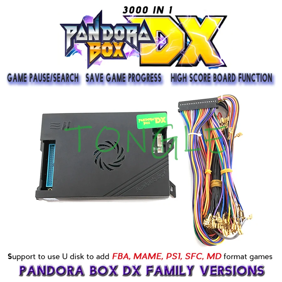 Pandora Box DX 3000 аркадная машина семейная версия 3p 4p игра 3d Mortal Kombat | Спорт и