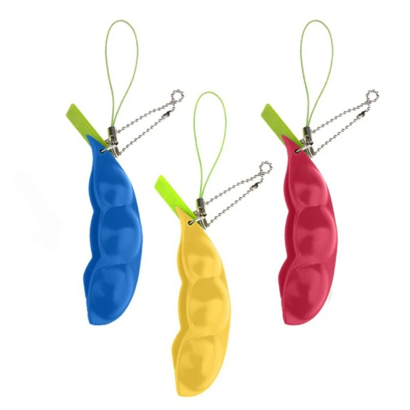 

HUYU 1 комплект Автомобильный брелок для ключей, интерактивный Сжимаемый брелок для ключей, пузырьки, тревога, мини-Горохов, игрушка для пальц...