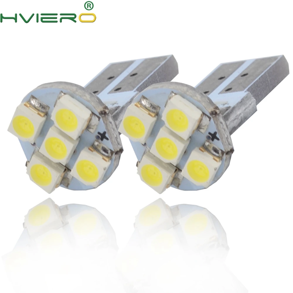 2X 3528 1210 5smd белый DC 12V Canbus Автоматическая внутренняя светодиодная подсветка