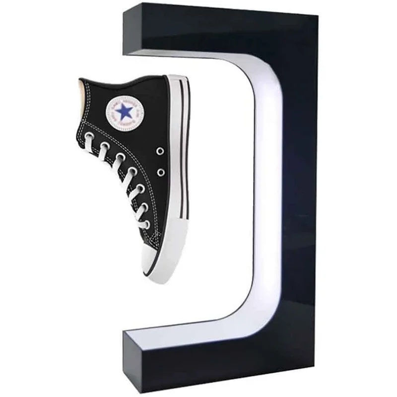 Выставочная витрина для обуви плавающая магнитной левитации платформа показа