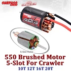 Машинка с щеточным двигателем Surpass Hobby, 5 ячеек, 550, 20T, 16T, 12T, 10T, для радиоуправляемых моделей 110, 116, 124, TRAXXAS, WLtoys, монстр-Трак Scx10, HSP