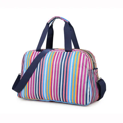 2021Fashion Waterproof Women Travel Bag Large Capacity Printing Bags Portable Women's Tote PT1063 | Багаж и сумки