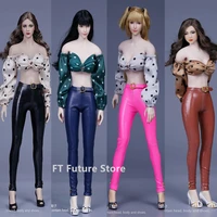 sa toys sa033 16 lantern sleeve tight leather pants clothing fit 12 female soldier s07c figure body