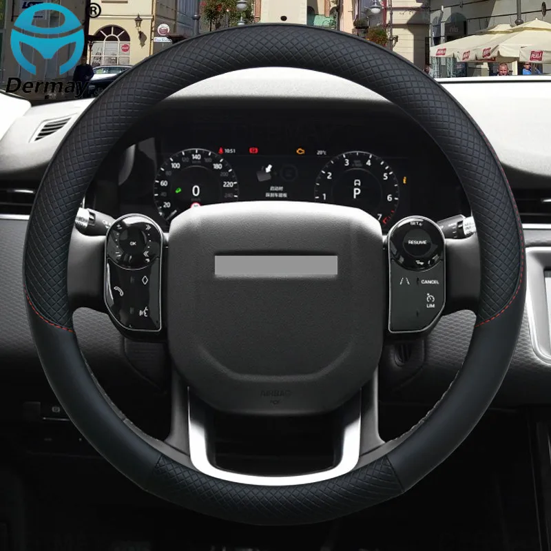 Для Land Rover Freelander 2 1 MK1 MK2 Van Мягкий Топ L314 L359 чехол рулевого колеса автомобиля кожа