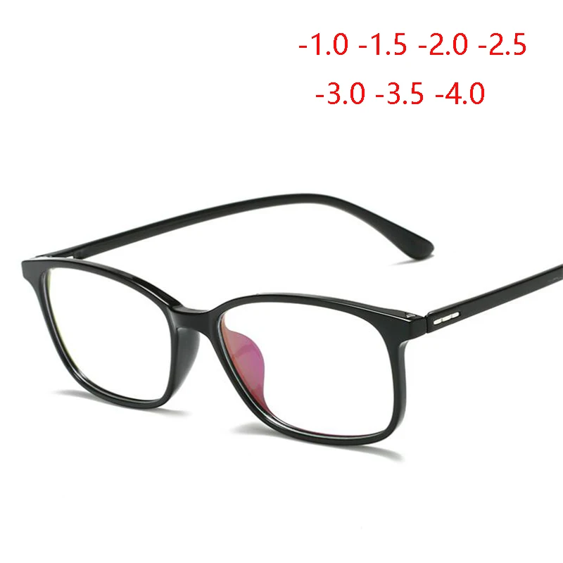 Очки женские ультралегкие Асферические квадратной формы с диоптриями 1 0 4 до