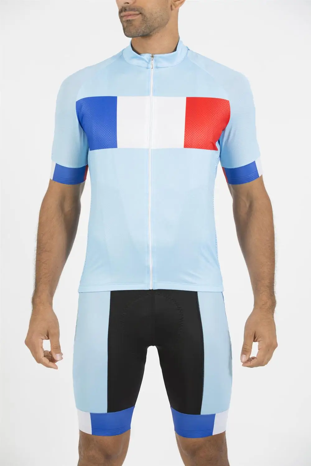 Франция Команда Велоспорт Джерси Skinsuit комбинезон MTB велосипед Мужская беговая