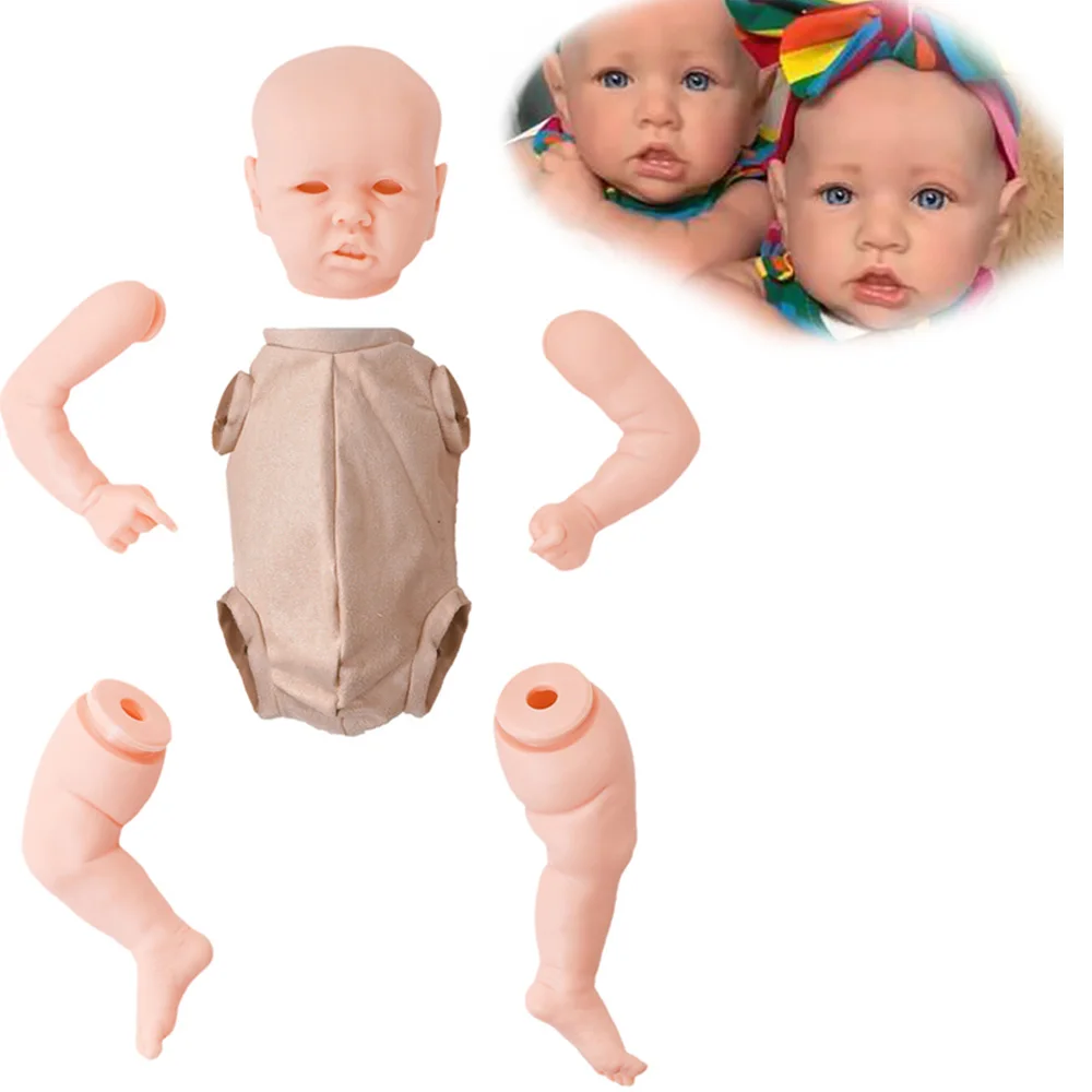 

Кукла реборн силиконовая, без отделки, с неровным Ротом, 21 дюйм