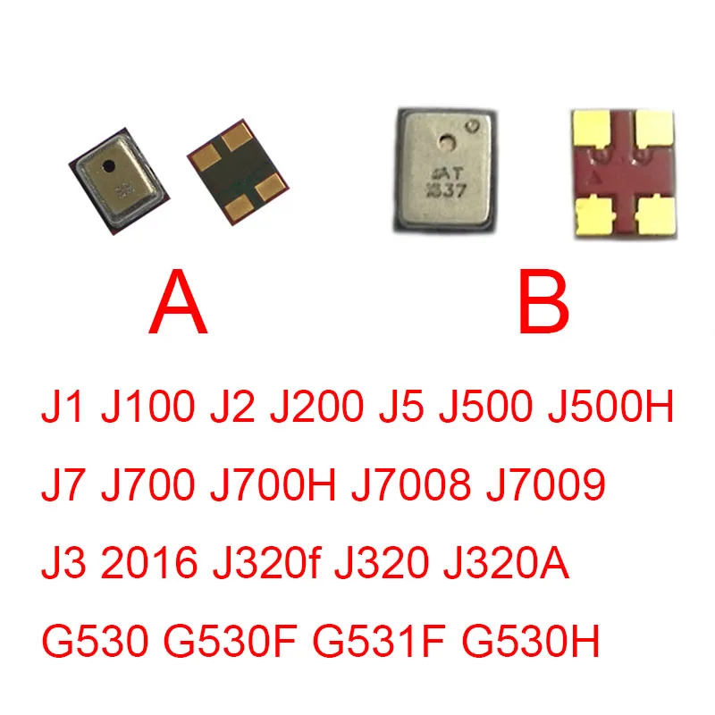 50 шт. Внутренний микрофон передатчик для Samsung J5 J500 J500H J1 J100 J2 J200 J7 J700 J7008 J7009 J3 2016 J320f
