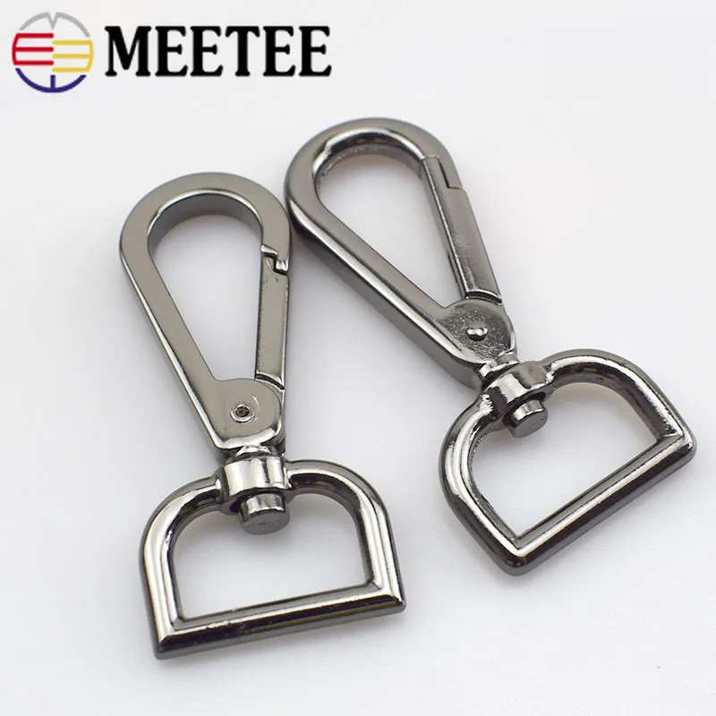 Meetee/10 шт./50 шт. оптовые поставки металлический мешок 16 мм ремень с пряжкой