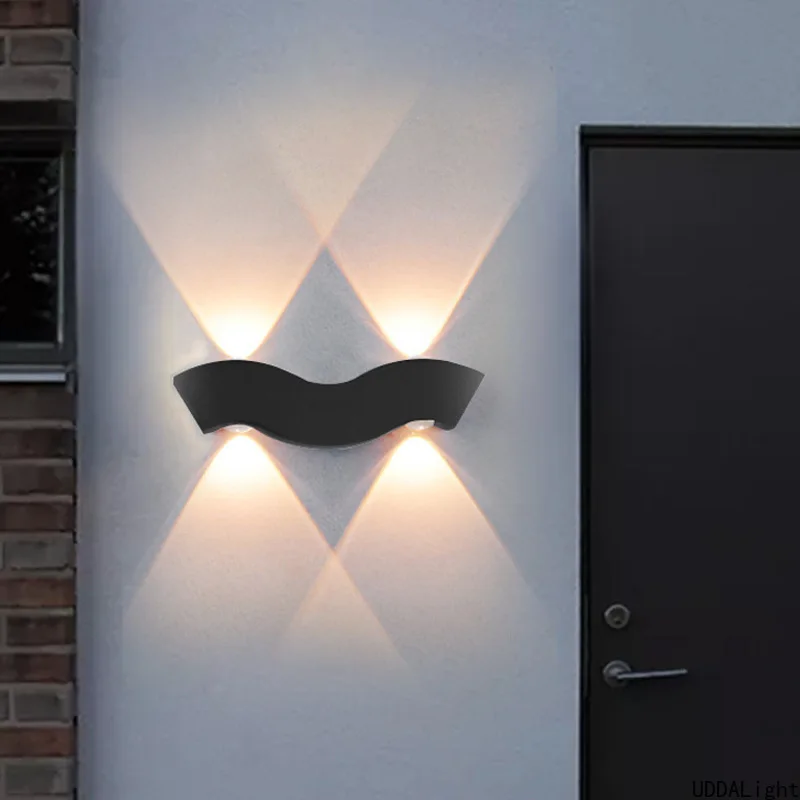 

New Waterproof wall lamp inside Courtyard Balcony up down light